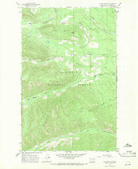 Whale Buttes Montana Historical topographic map, 1:24000 scale, 7.5 X 7.5 Minute, Year 1966
