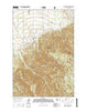 Wheeler Mountain Montana Current topographic map, 1:24000 scale, 7.5 X 7.5 Minute, Year 2014