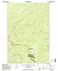 Whetstone Ridge Montana Historical topographic map, 1:24000 scale, 7.5 X 7.5 Minute, Year 1996
