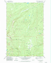 Whetstone Ridge Montana Historical topographic map, 1:24000 scale, 7.5 X 7.5 Minute, Year 1974