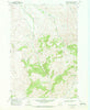 Whiskey Spring Montana Historical topographic map, 1:24000 scale, 7.5 X 7.5 Minute, Year 1968