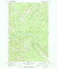 Whitcomb Peak Montana Historical topographic map, 1:24000 scale, 7.5 X 7.5 Minute, Year 1970