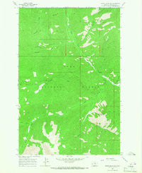 White Mountain Montana Historical topographic map, 1:24000 scale, 7.5 X 7.5 Minute, Year 1964