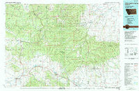 White Sulphur Springs Montana Historical topographic map, 1:100000 scale, 30 X 60 Minute, Year 1984