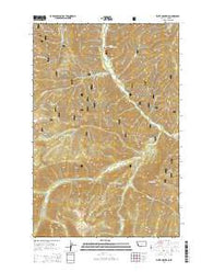 White Mountain Montana Current topographic map, 1:24000 scale, 7.5 X 7.5 Minute, Year 2014