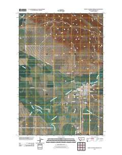 White Sulphur Springs Montana Historical topographic map, 1:24000 scale, 7.5 X 7.5 Minute, Year 2011