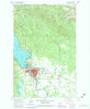 Whitefish Montana Historical topographic map, 1:24000 scale, 7.5 X 7.5 Minute, Year 1962