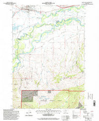 Whitehall Montana Historical topographic map, 1:24000 scale, 7.5 X 7.5 Minute, Year 1996
