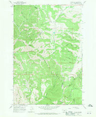 Whites City Montana Historical topographic map, 1:24000 scale, 7.5 X 7.5 Minute, Year 1966