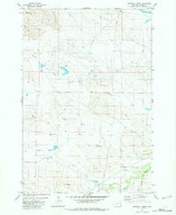 Whitetail Creek Montana Historical topographic map, 1:24000 scale, 7.5 X 7.5 Minute, Year 1982