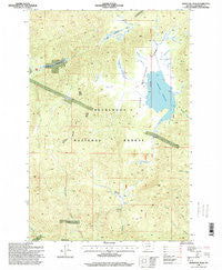 Whitetail Peak Montana Historical topographic map, 1:24000 scale, 7.5 X 7.5 Minute, Year 1996