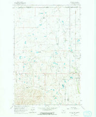Whitlash Montana Historical topographic map, 1:24000 scale, 7.5 X 7.5 Minute, Year 1962