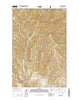 Wilborn Montana Current topographic map, 1:24000 scale, 7.5 X 7.5 Minute, Year 2014