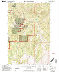 Wilborn Montana Historical topographic map, 1:24000 scale, 7.5 X 7.5 Minute, Year 2001