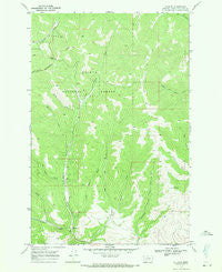 Wilborn Montana Historical topographic map, 1:24000 scale, 7.5 X 7.5 Minute, Year 1968