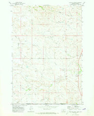 Wild Bill Creek Montana Historical topographic map, 1:24000 scale, 7.5 X 7.5 Minute, Year 1970