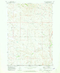 Wild Bill Creek Montana Historical topographic map, 1:24000 scale, 7.5 X 7.5 Minute, Year 1970
