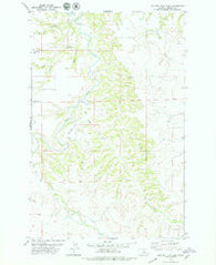 Wild Bill Flat East Montana Historical topographic map, 1:24000 scale, 7.5 X 7.5 Minute, Year 1978