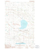 Wild Horse Lake Montana Historical topographic map, 1:24000 scale, 7.5 X 7.5 Minute, Year 1986