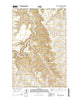Wild Bill Flat East Montana Current topographic map, 1:24000 scale, 7.5 X 7.5 Minute, Year 2014