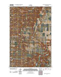 Wild Bill Flat West Montana Historical topographic map, 1:24000 scale, 7.5 X 7.5 Minute, Year 2011