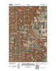 Wild Bill Flat West Montana Historical topographic map, 1:24000 scale, 7.5 X 7.5 Minute, Year 2011