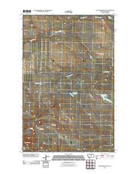 Wild Horse Butte Montana Historical topographic map, 1:24000 scale, 7.5 X 7.5 Minute, Year 2011