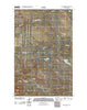 Wild Horse Butte Montana Historical topographic map, 1:24000 scale, 7.5 X 7.5 Minute, Year 2011