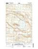 Wild Horse Lake Montana Current topographic map, 1:24000 scale, 7.5 X 7.5 Minute, Year 2014