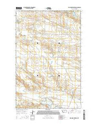 Wild Horse Reservoir Montana Current topographic map, 1:24000 scale, 7.5 X 7.5 Minute, Year 2014