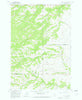 Wildcat Draw Montana Historical topographic map, 1:24000 scale, 7.5 X 7.5 Minute, Year 1955