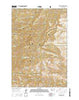Wildcat Draw Montana Current topographic map, 1:24000 scale, 7.5 X 7.5 Minute, Year 2014