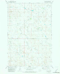 Willard SE Montana Historical topographic map, 1:24000 scale, 7.5 X 7.5 Minute, Year 1981