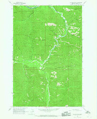 Williams Peak Montana Historical topographic map, 1:24000 scale, 7.5 X 7.5 Minute, Year 1964