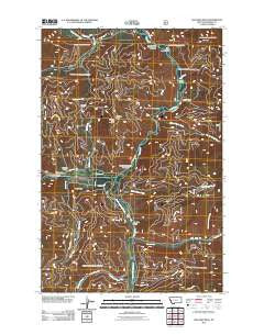 Williams Peak Montana Historical topographic map, 1:24000 scale, 7.5 X 7.5 Minute, Year 2011