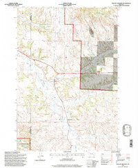 Willow Crossing Montana Historical topographic map, 1:24000 scale, 7.5 X 7.5 Minute, Year 1995