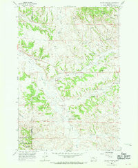 Willow Crossing Montana Historical topographic map, 1:24000 scale, 7.5 X 7.5 Minute, Year 1966