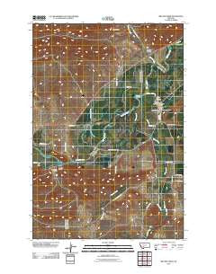 Willow Creek Montana Historical topographic map, 1:24000 scale, 7.5 X 7.5 Minute, Year 2011