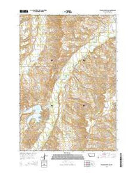 Willow Creek Dam Montana Current topographic map, 1:24000 scale, 7.5 X 7.5 Minute, Year 2014