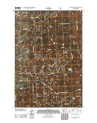 Willow Mountain Montana Historical topographic map, 1:24000 scale, 7.5 X 7.5 Minute, Year 2011