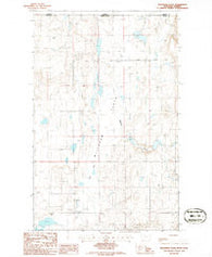 Willshaw Flats Montana Historical topographic map, 1:24000 scale, 7.5 X 7.5 Minute, Year 1986