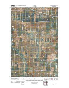 Winifred East Montana Historical topographic map, 1:24000 scale, 7.5 X 7.5 Minute, Year 2011