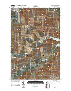 Winnett South Montana Historical topographic map, 1:24000 scale, 7.5 X 7.5 Minute, Year 2011
