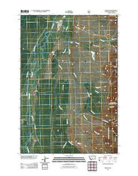 Wisdom Montana Historical topographic map, 1:24000 scale, 7.5 X 7.5 Minute, Year 2011