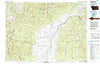 Wisdom Montana Historical topographic map, 1:100000 scale, 30 X 60 Minute, Year 1994