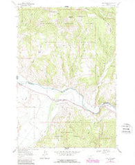 Wise River Montana Historical topographic map, 1:24000 scale, 7.5 X 7.5 Minute, Year 1961