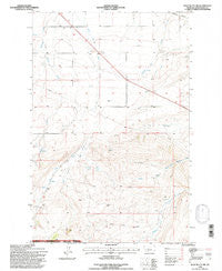 Wolf Butte NW Montana Historical topographic map, 1:24000 scale, 7.5 X 7.5 Minute, Year 1995