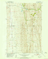 Wolf Hill Montana Historical topographic map, 1:24000 scale, 7.5 X 7.5 Minute, Year 1951