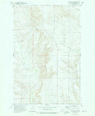 Wolf Point NW Montana Historical topographic map, 1:24000 scale, 7.5 X 7.5 Minute, Year 1972