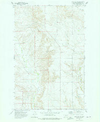 Wolf Point NW Montana Historical topographic map, 1:24000 scale, 7.5 X 7.5 Minute, Year 1972
